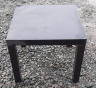 Odkládací stolek - černý (Side table - black) 550x550x450mm